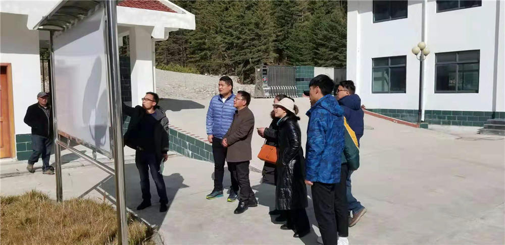 市領(lǐng)導(dǎo)蒞臨我吉隆縣對(duì)污水處理廠(chǎng)開(kāi)展檢查及督導(dǎo)工作